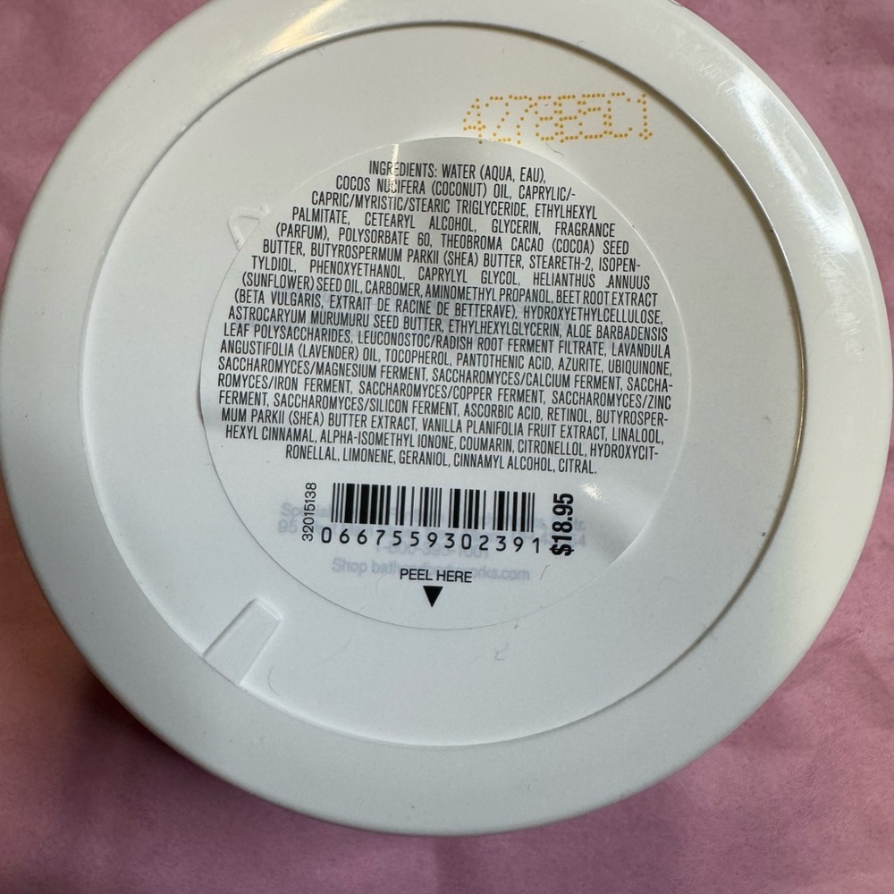 Bath & Body Works Lavender Vanilla Body Butter - Picture 2 of 3